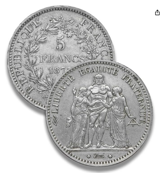 5 Francs Hercule